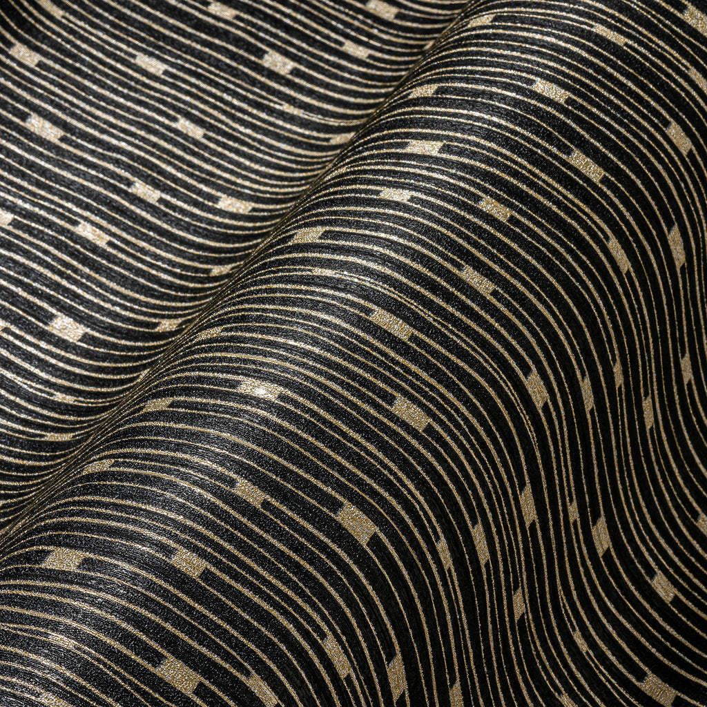 Premium Non-Woven Wallpaper Black Modern