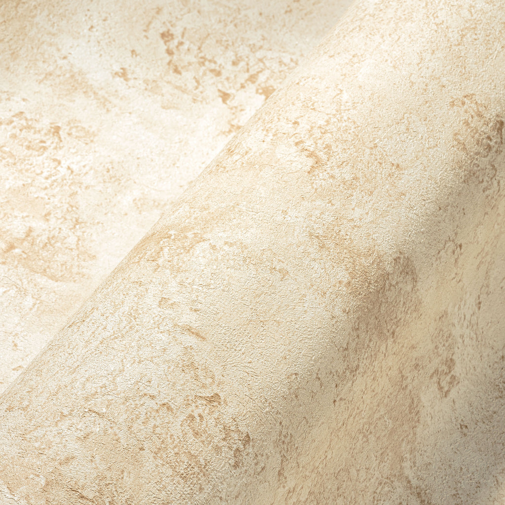 High-Quality Non-Woven Wallpaper Beige Stone Look