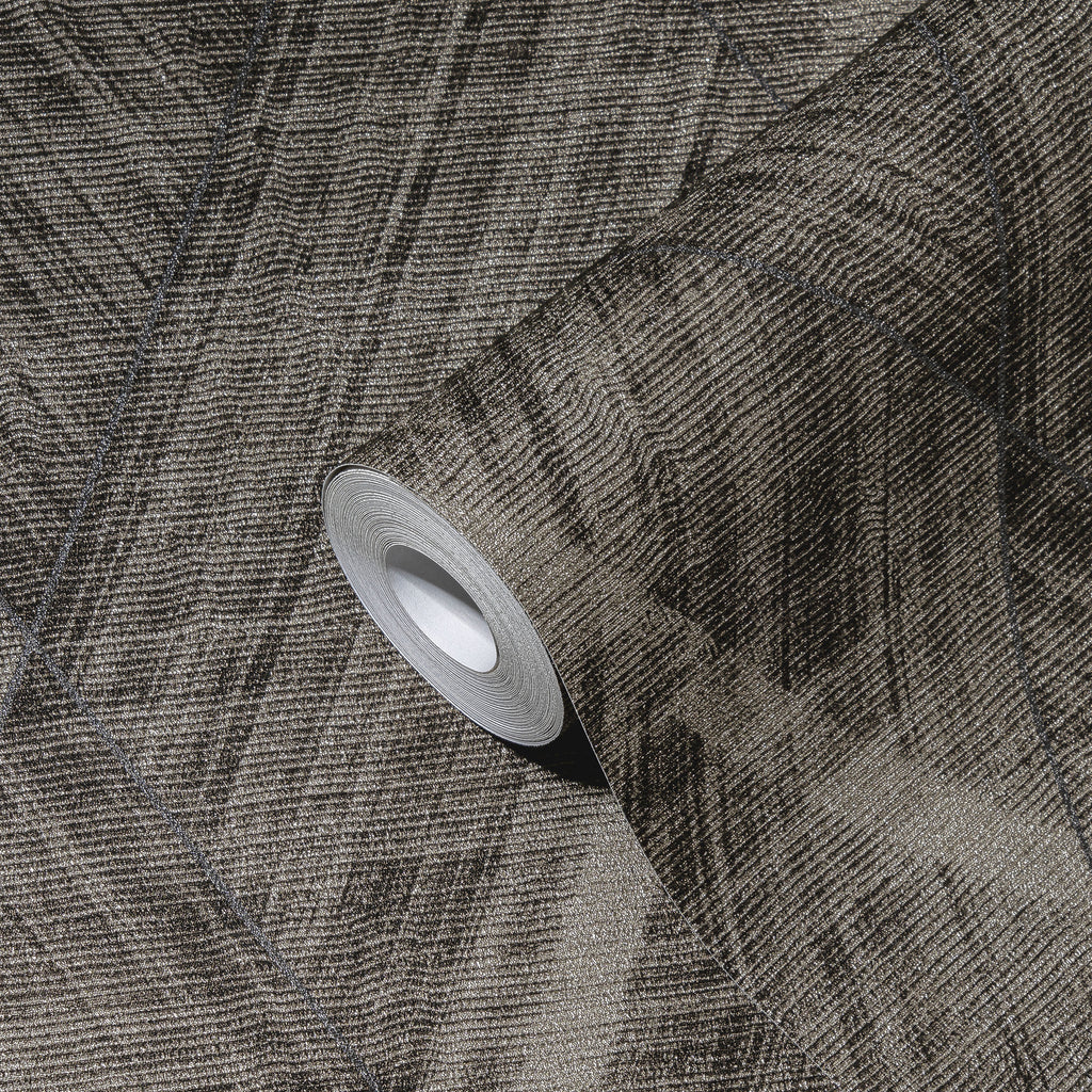 High-Quality Non-Woven Wallpaper Black Graphic