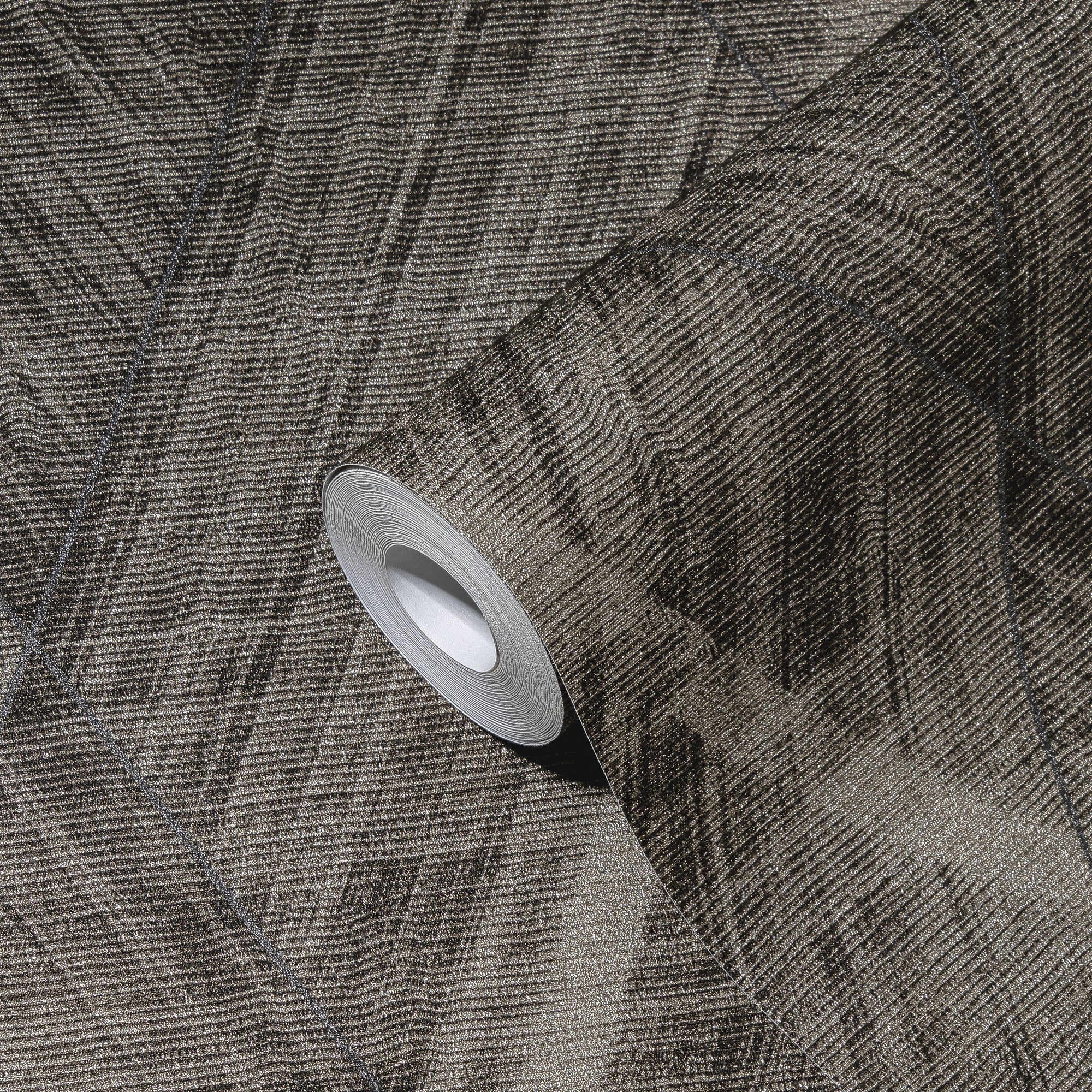 High-Quality Non-Woven Wallpaper Black Graphic