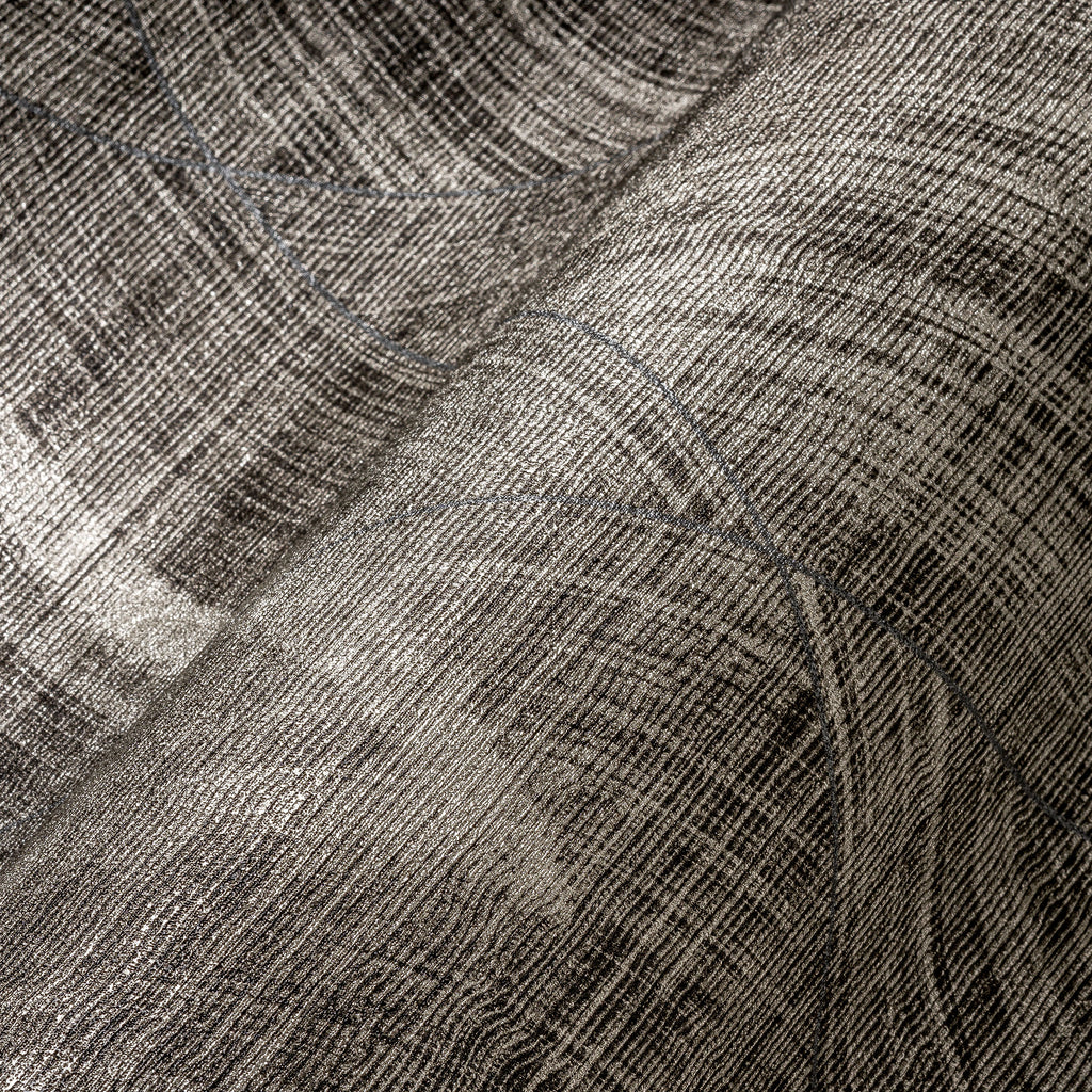 High-Quality Non-Woven Wallpaper Black Graphic