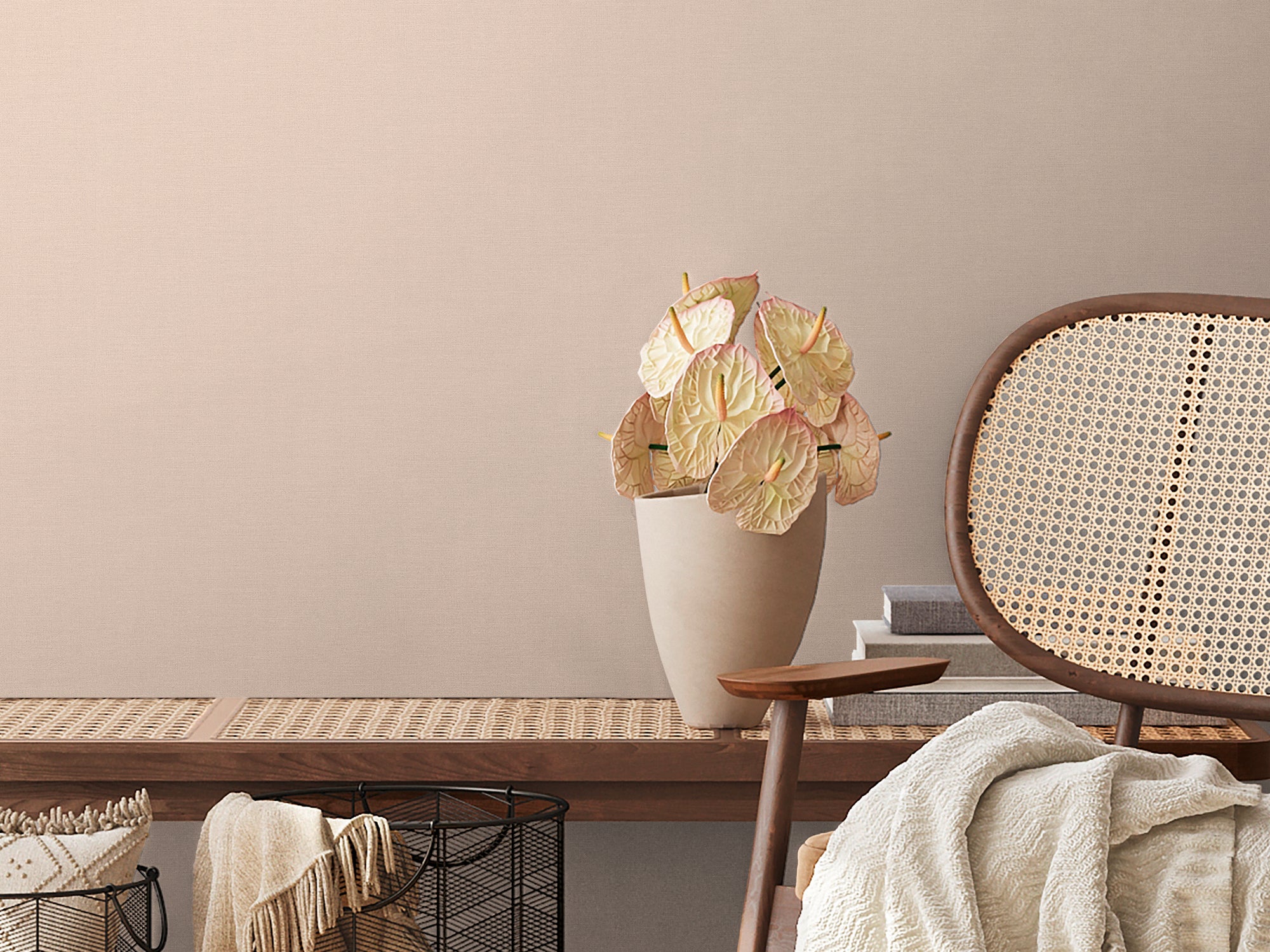 High-quality wallpaper from the PintWalls II collection in grey 