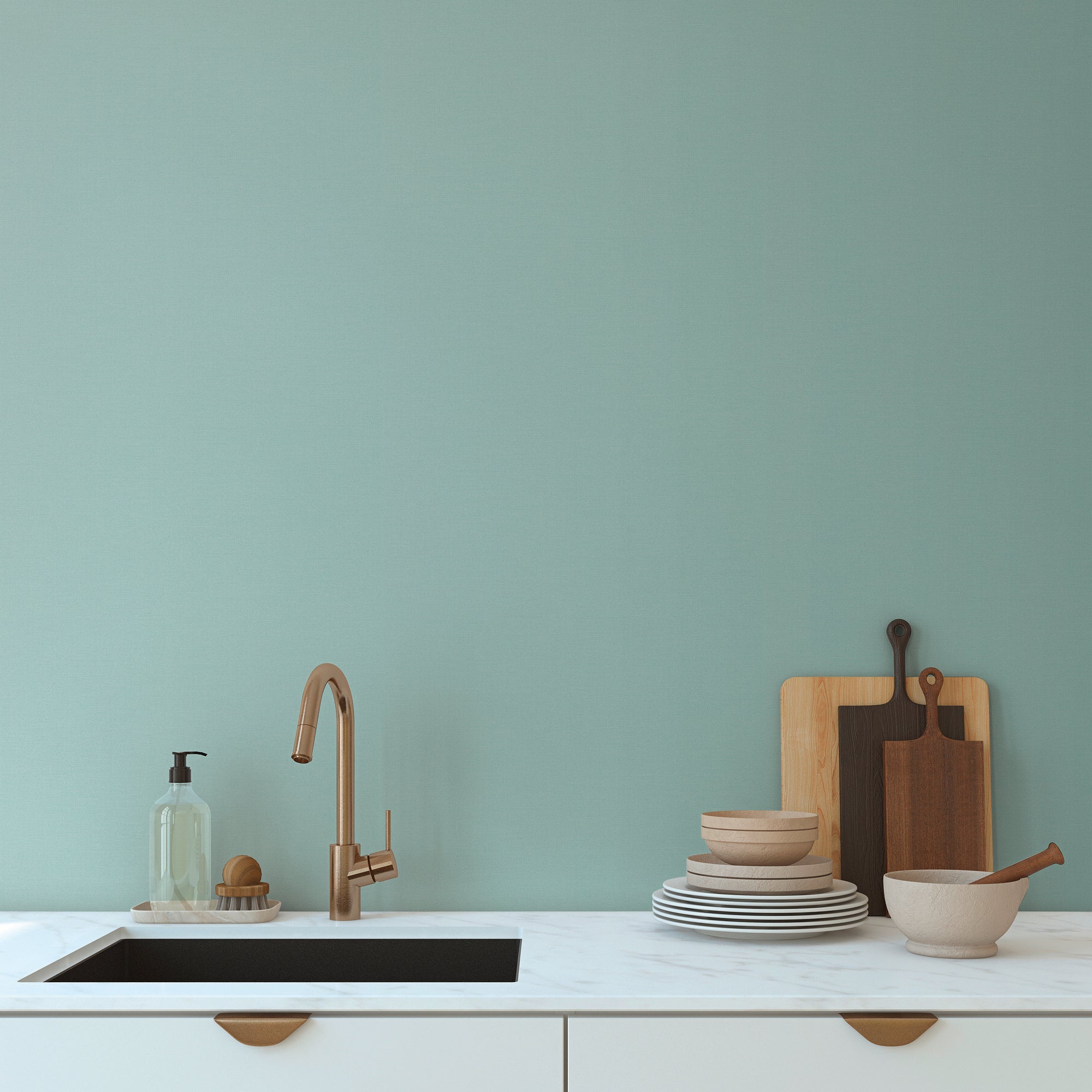 Hochwertige Tapete aus der Kollektion PintWalls II in Blau