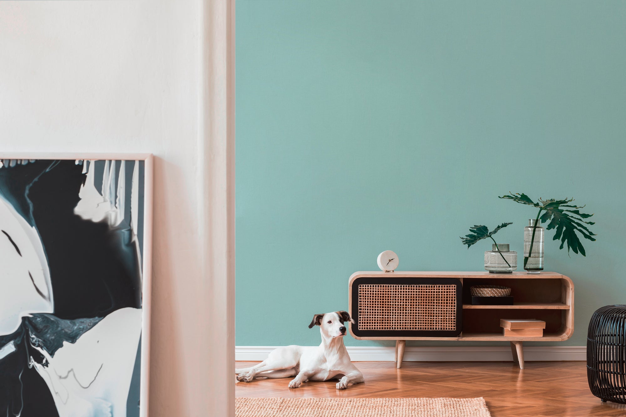 Hochwertige Tapete aus der Kollektion PintWalls II in Blau