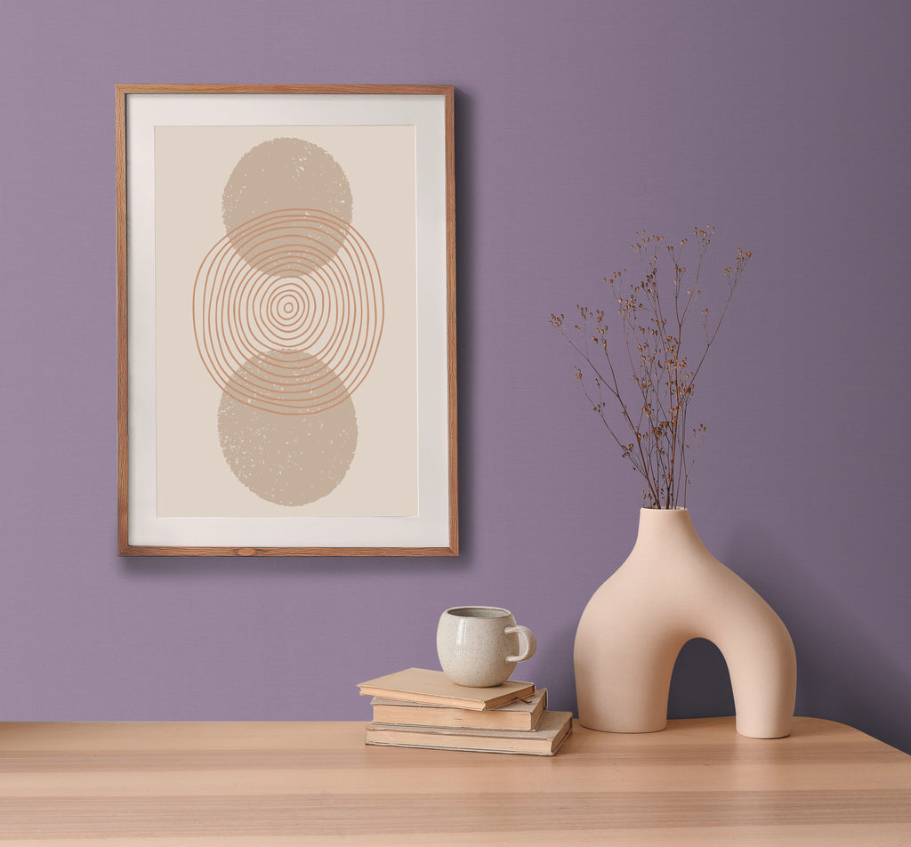 High-quality wallpaper from the PintWalls II collection in violet 