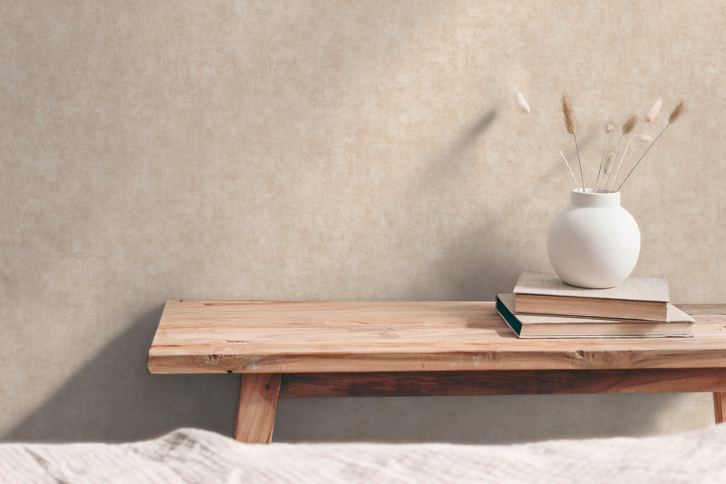 High-quality wallpaper from the Hygge III collection in brown 