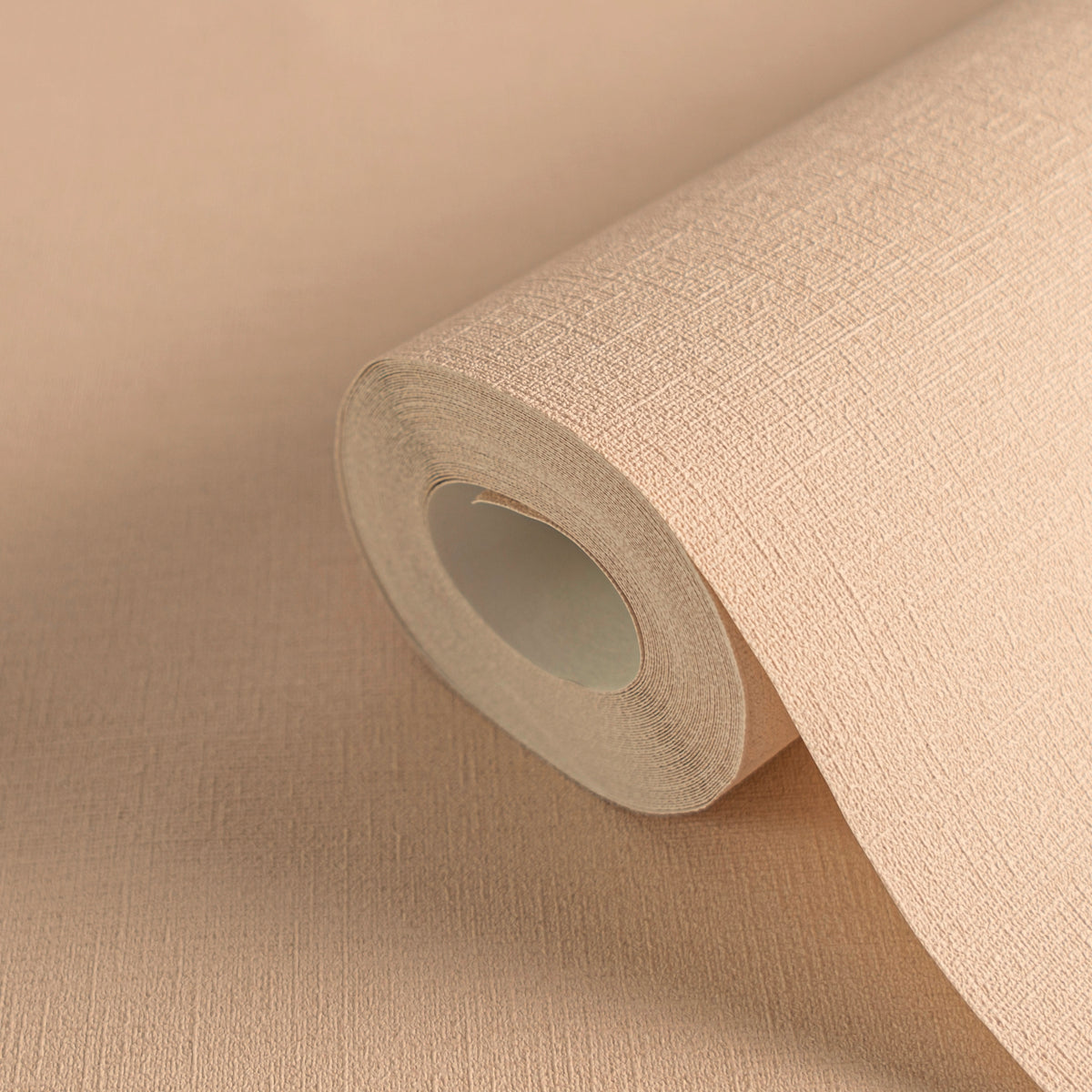 Hochwertige Vliestapete Beige Unitapete