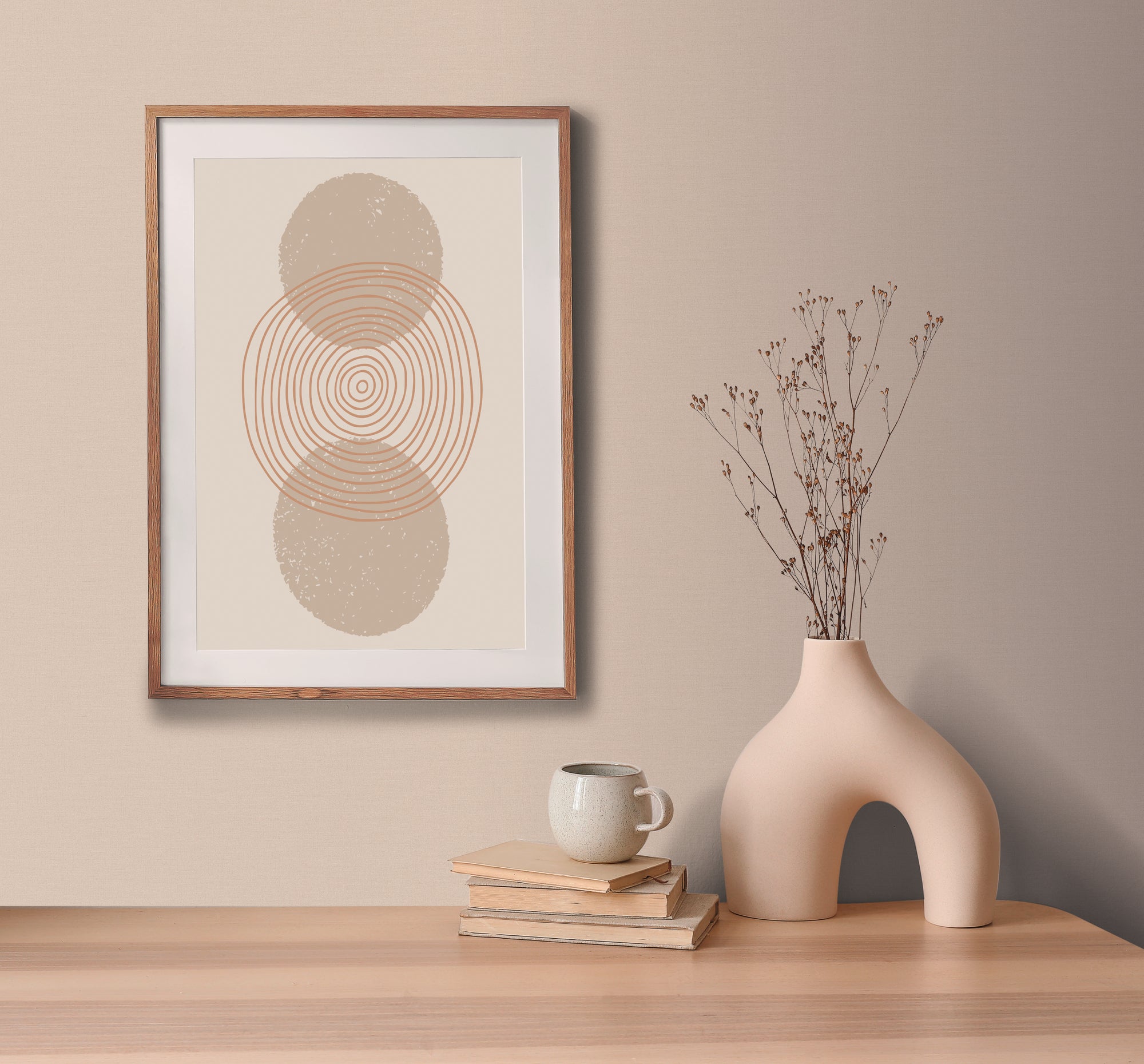 High-quality wallpaper from the Pintwalls III collection in beige 