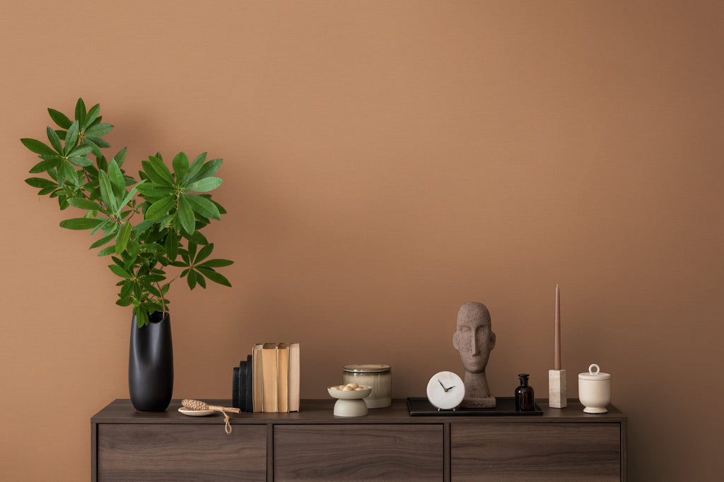 High-quality wallpaper from the Aquarelle Dreams collection in brown 