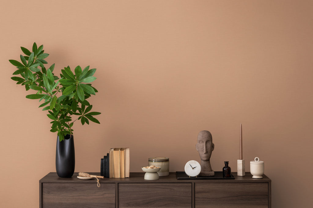 High-quality wallpaper from the Aquarelle Dreams collection in brown 