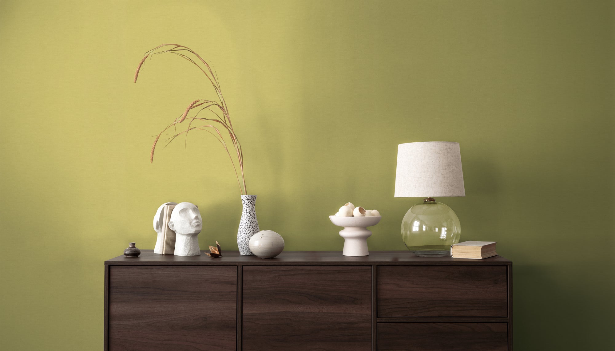 Hochwertige Tapete aus der Kollektion Pintwalls III in Grün