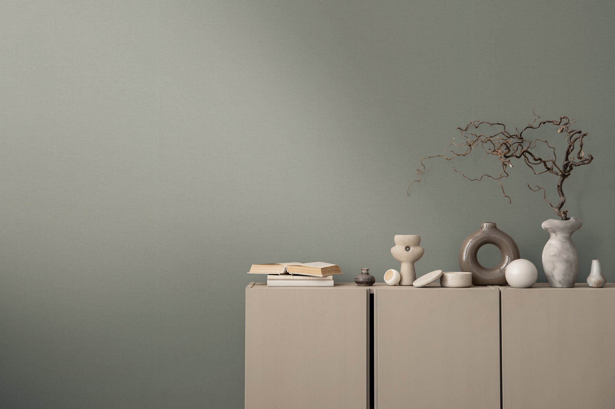 Hochwertige Tapete aus der Kollektion Pintwalls III in Grün