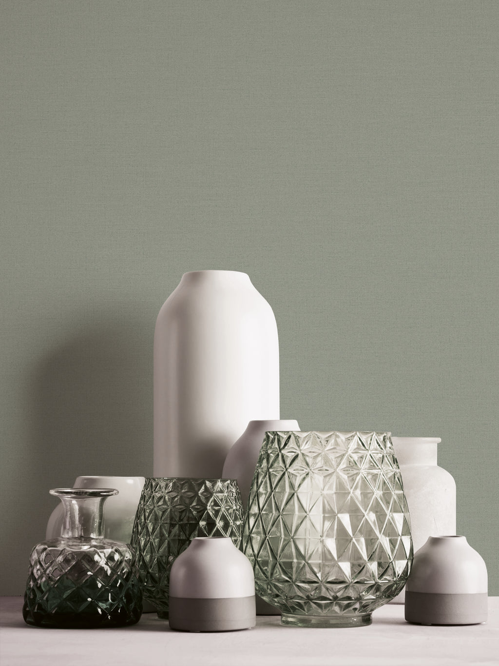 Hochwertige Tapete aus der Kollektion Pintwalls III in Grün