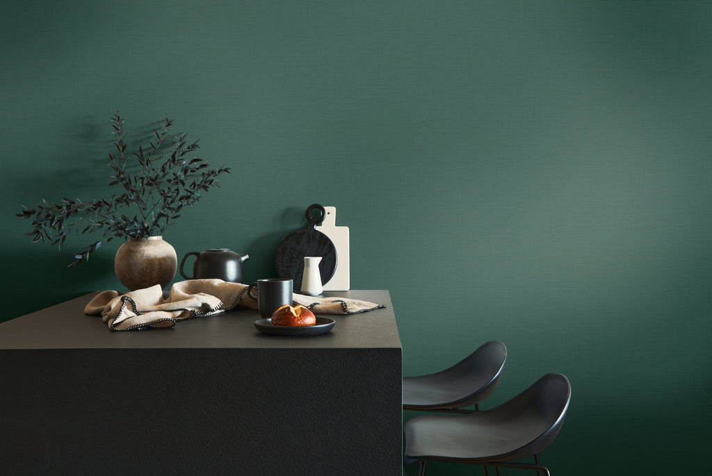 High-quality wallpaper from the Anna D'Andrea collection in green 