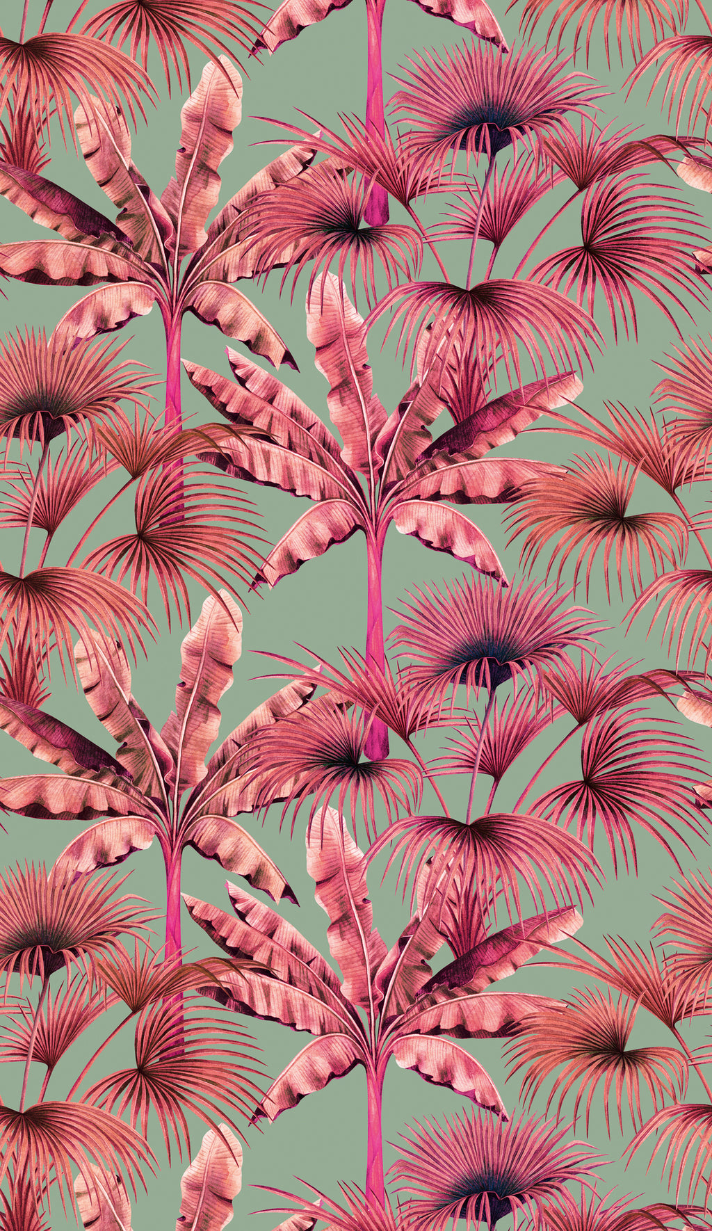High-Quality Photo Wallpaper Blue Jungle