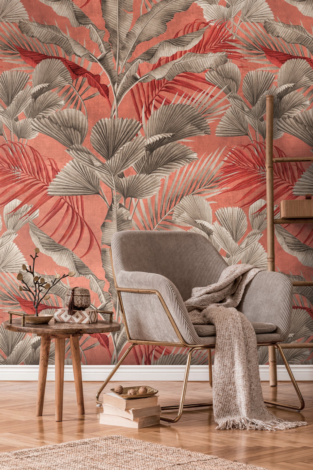 High-Quality Photo Wallpaper Pink Jungle