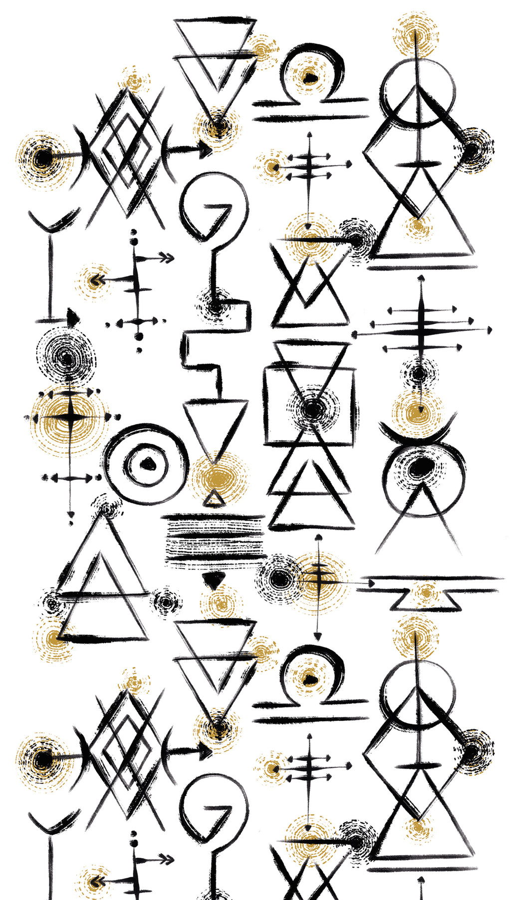 High-quality wallpaper from The Wall II collection in white 