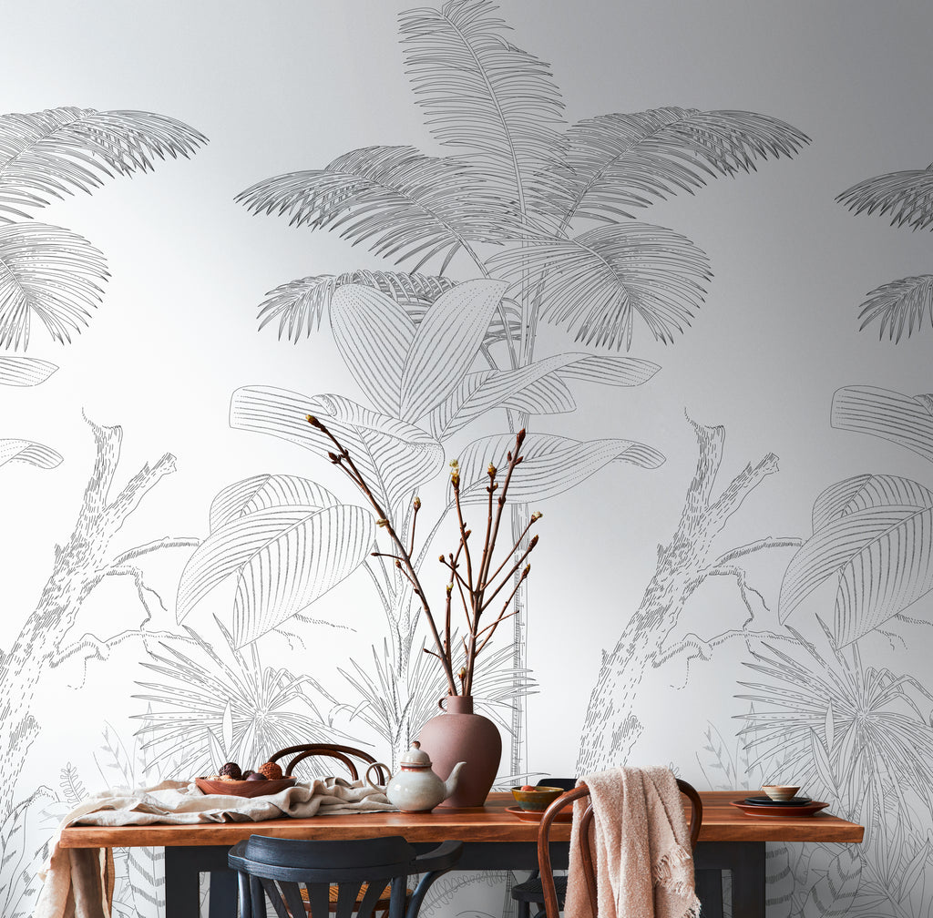 Hochwertige  Tapete aus der Kollektion The Wall II in Schwarz