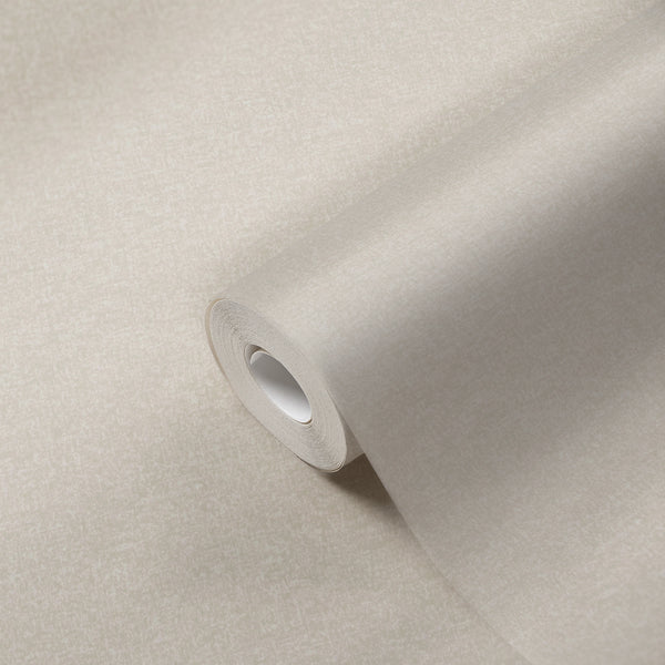 Hochwertige Vliestapete Beige Unitapete