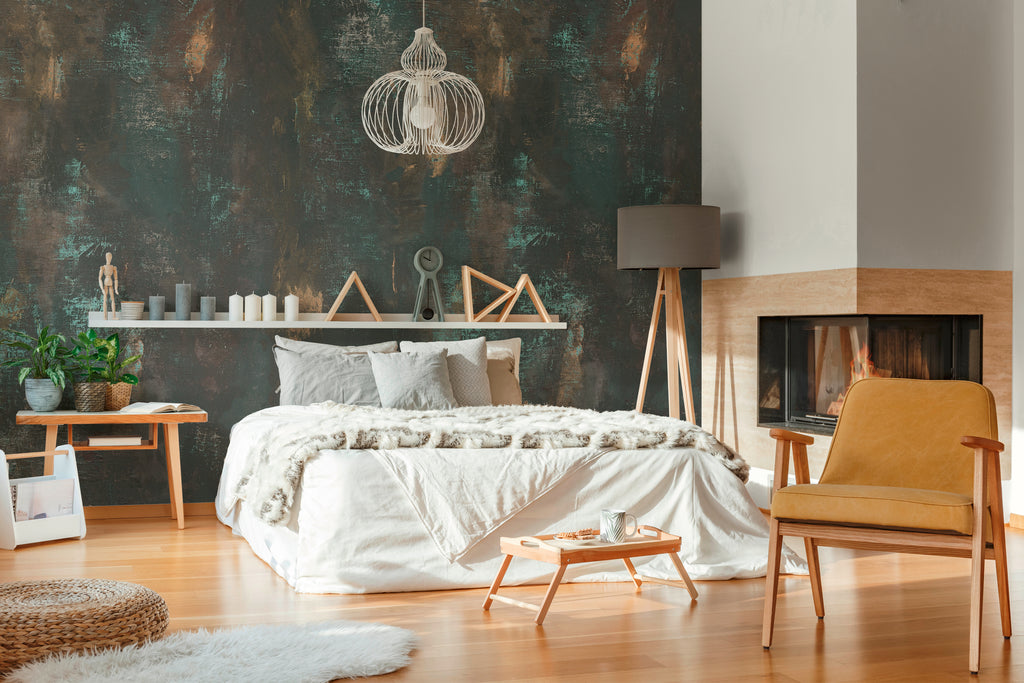 Hochwertige  Tapete aus der Kollektion The Wall II in Schwarz