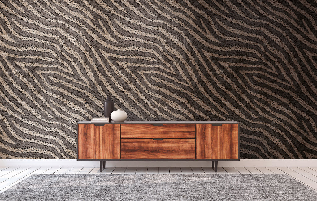 Hochwertige  Tapete aus der Kollektion The Wall II in Braun