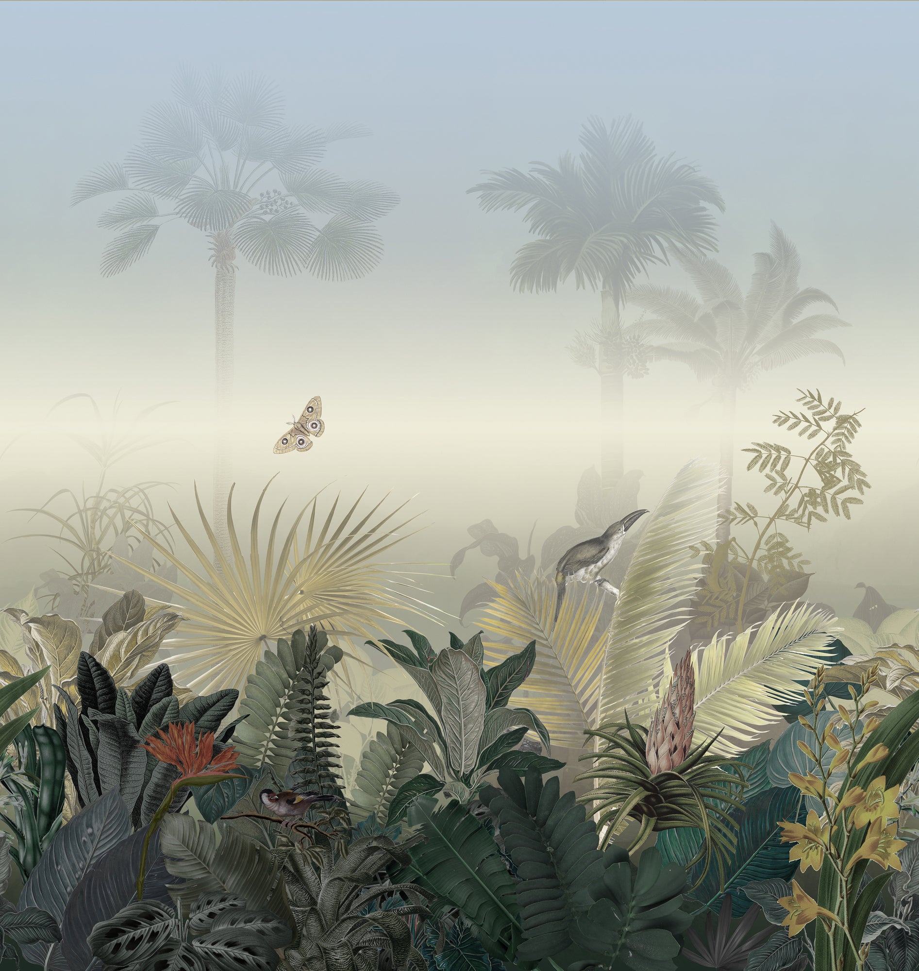 Hochwertige  Tapete aus der Kollektion The Wall II in Bunt