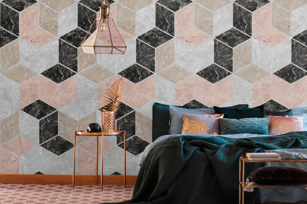 Hochwertige  Tapete aus der Kollektion The Wall II in Grau