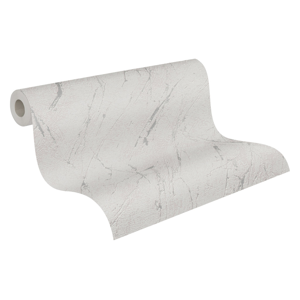 High-Quality Non-Woven Wallpaper Grey Marble