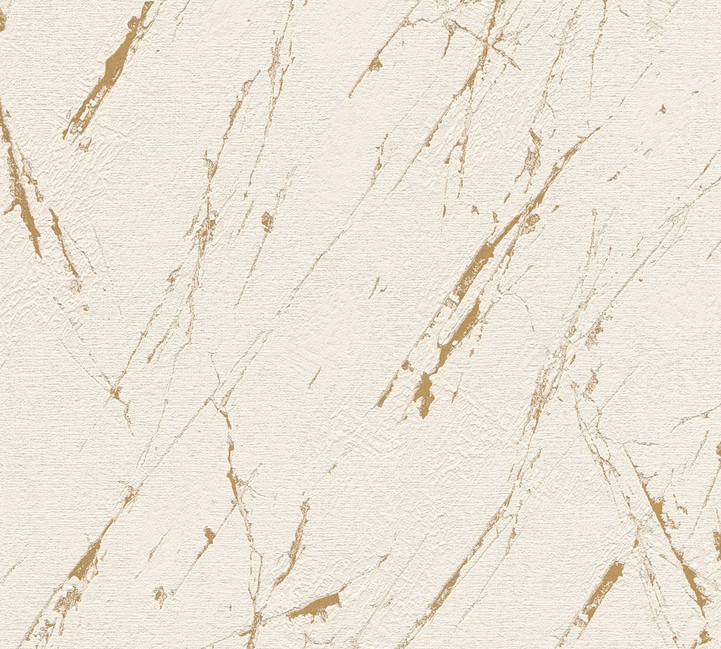 High-Quality Non-Woven Wallpaper Beige Marble