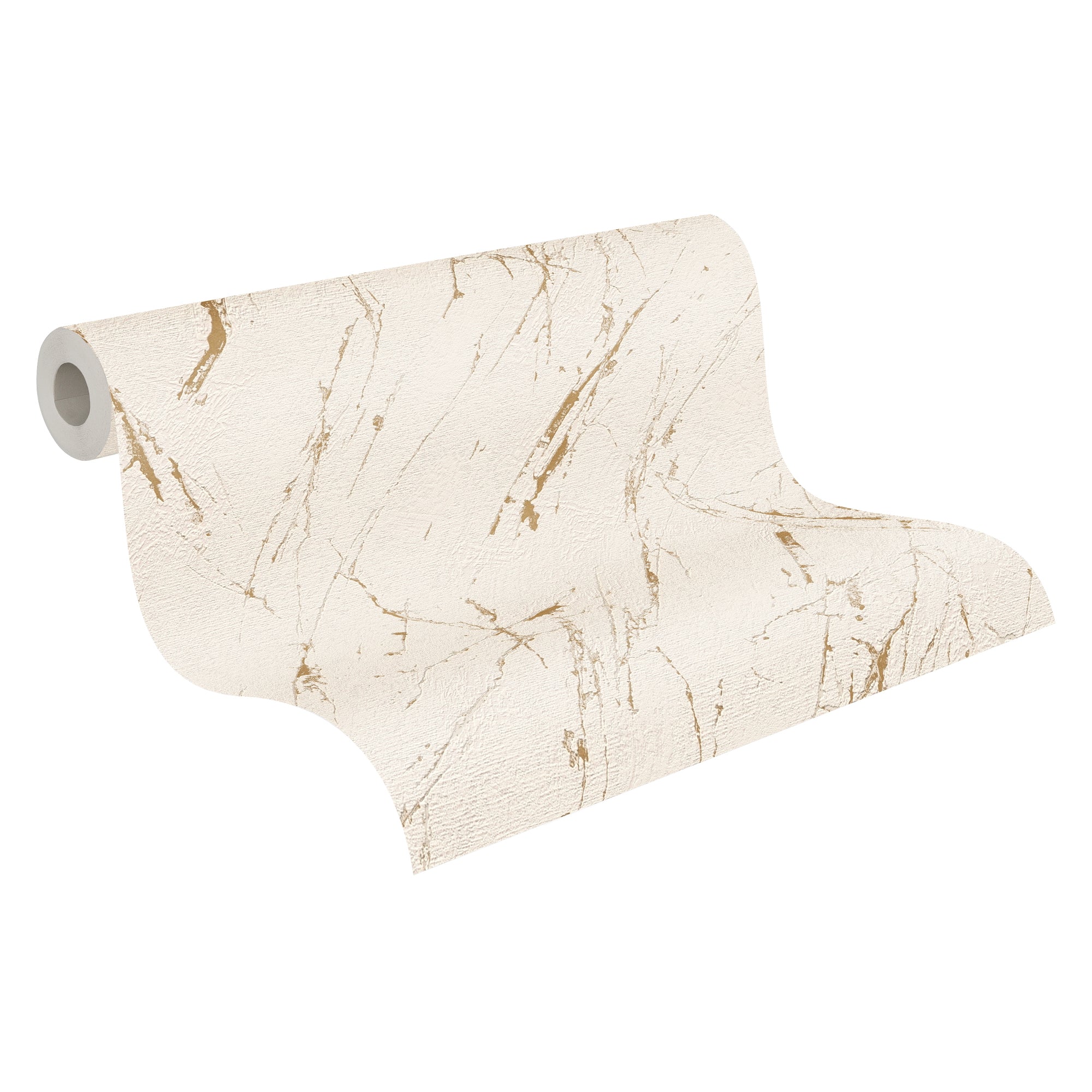 High-Quality Non-Woven Wallpaper Beige Marble