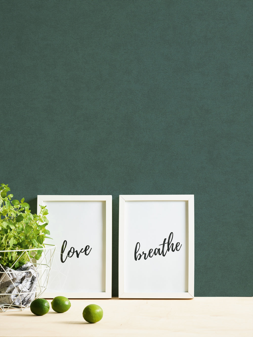 High-quality wallpaper from the French Affair collection in green 