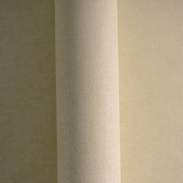 Hochwertige Vliestapete Beige Unitapete