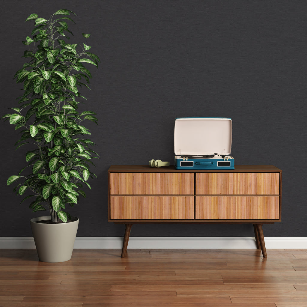 High-quality wallpaper from the French Affair collection in black 