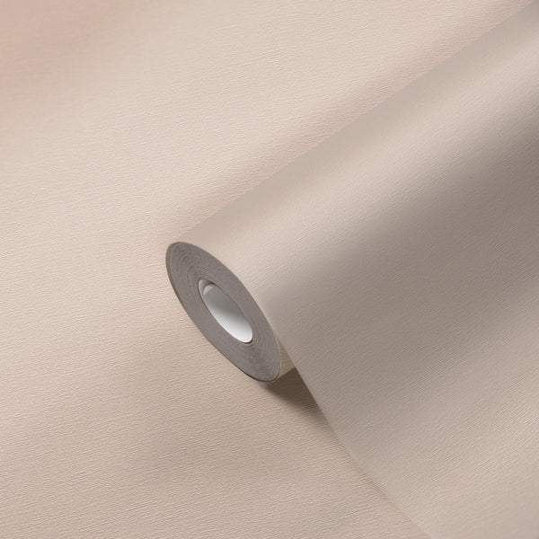 Hochwertige Vliestapete Beige Unitapete