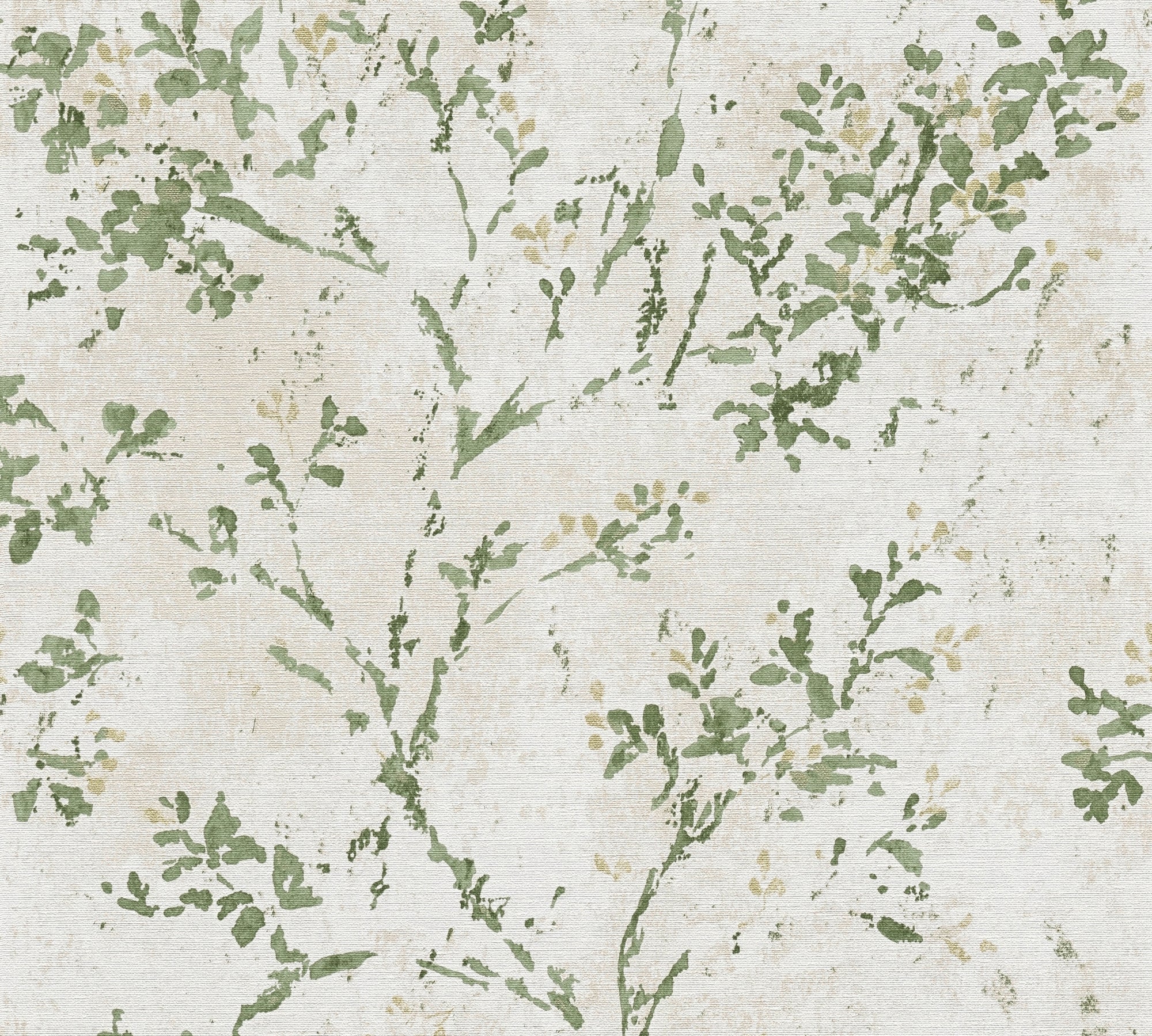 High-Quality Non-Woven Wallpaper Beige Floral