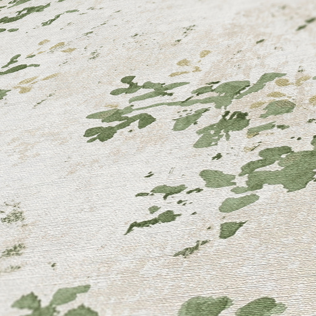 High-Quality Non-Woven Wallpaper Beige Floral