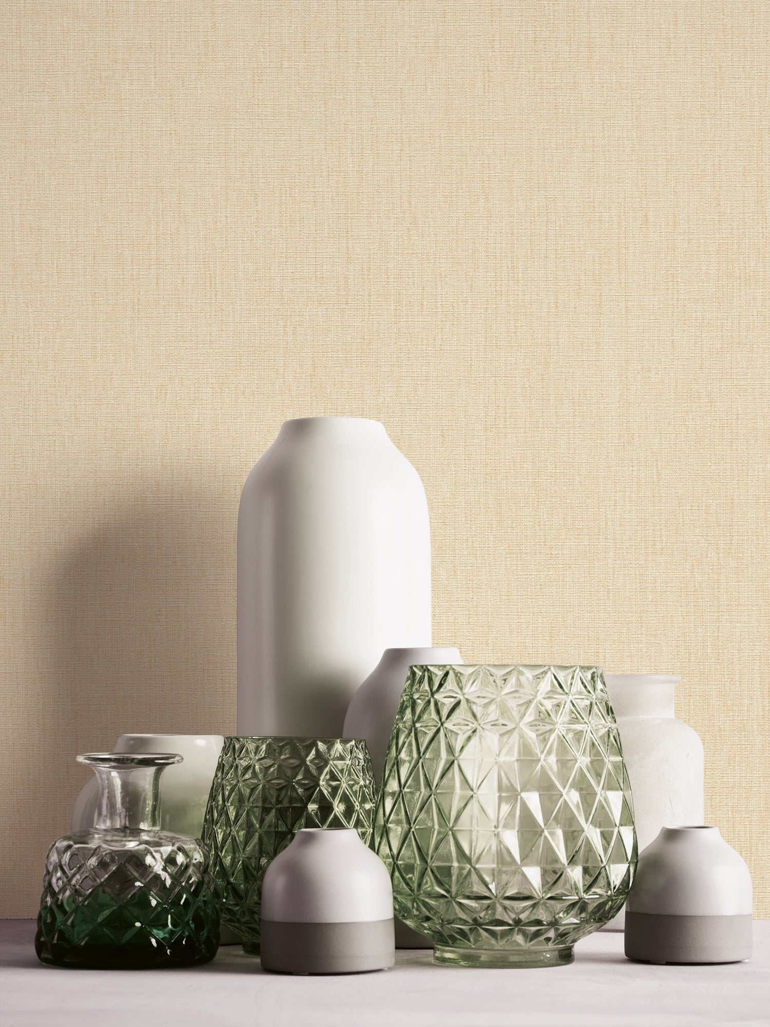 High-quality wallpaper from the Stories of Life collection in beige 