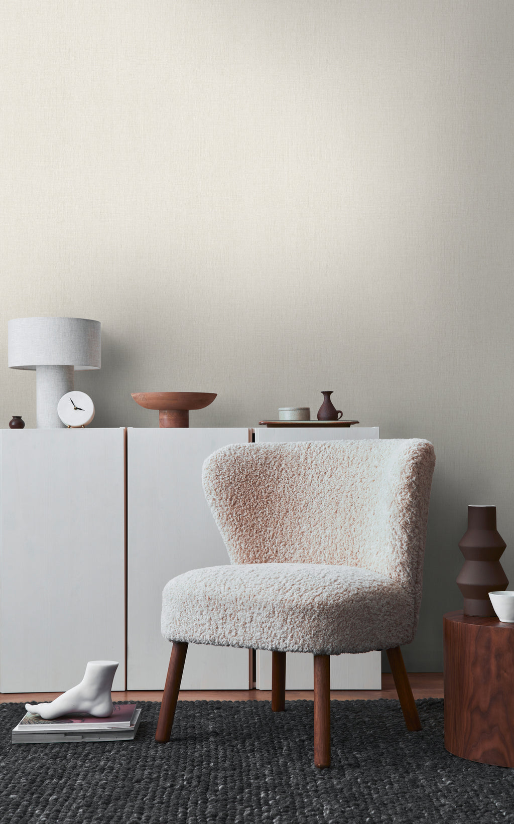 Hochwertige  Tapete aus der Kollektion Stories of Life in Grau