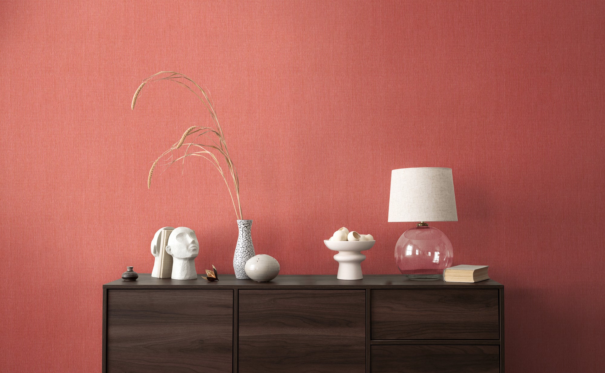 Hochwertige  Tapete aus der Kollektion Stories of Life in Rot