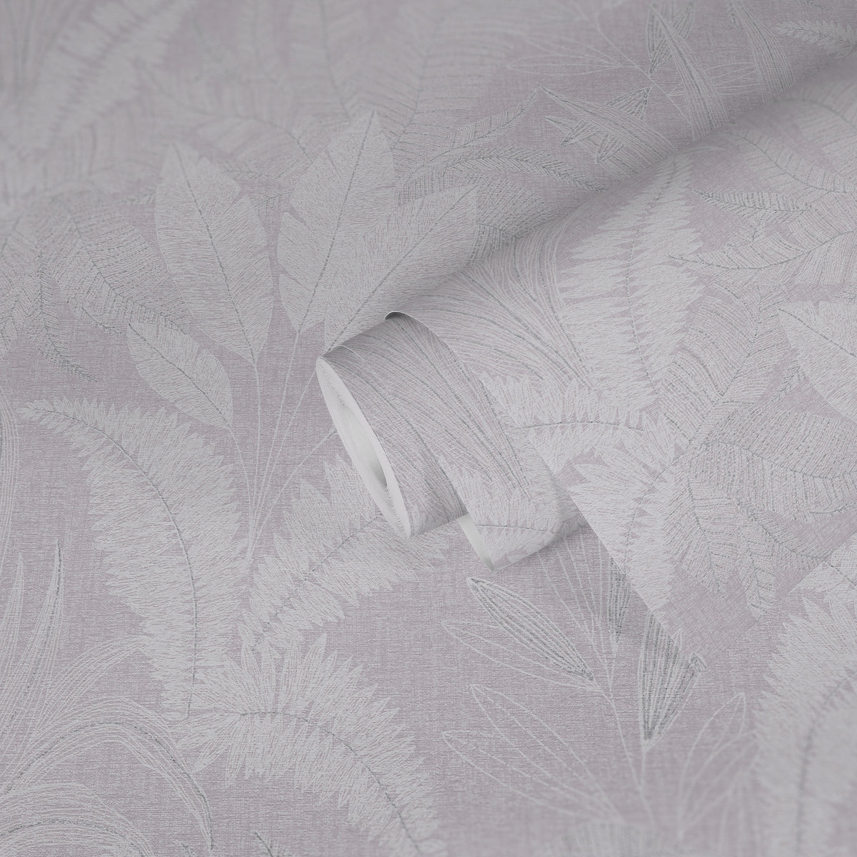 Hochwertige Vliestapete Violett Floral