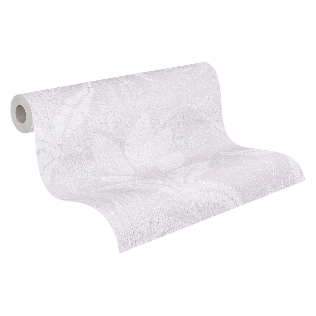 Hochwertige Vliestapete Violett Floral