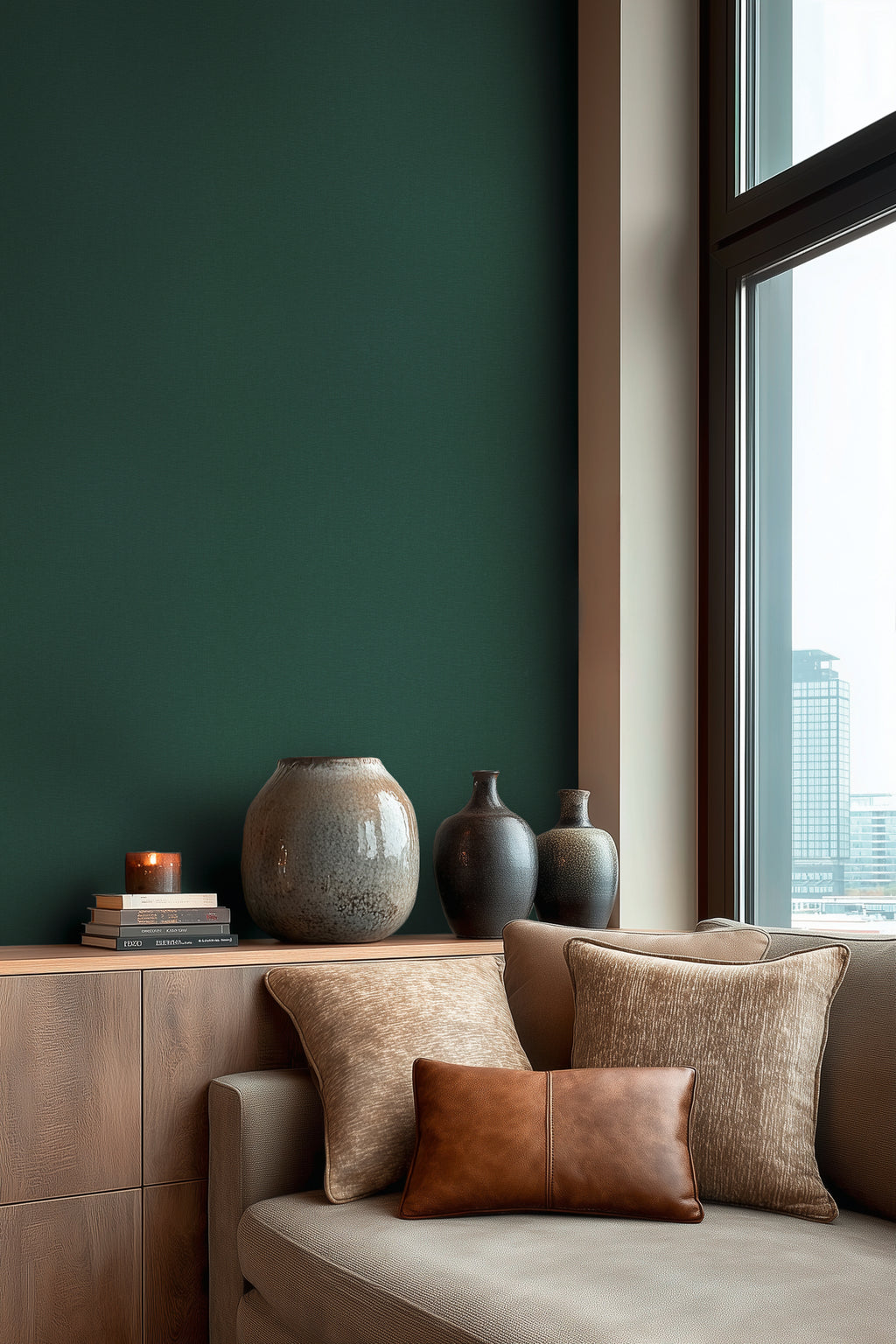 Hochwertige  Tapete aus der Kollektion Stories of Life in Grün