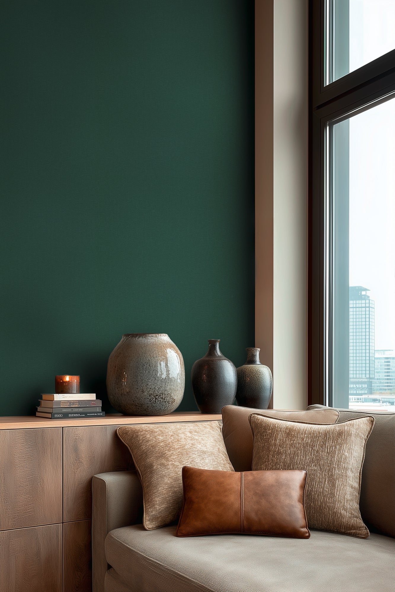 Hochwertige  Tapete aus der Kollektion Stories of Life in Grün