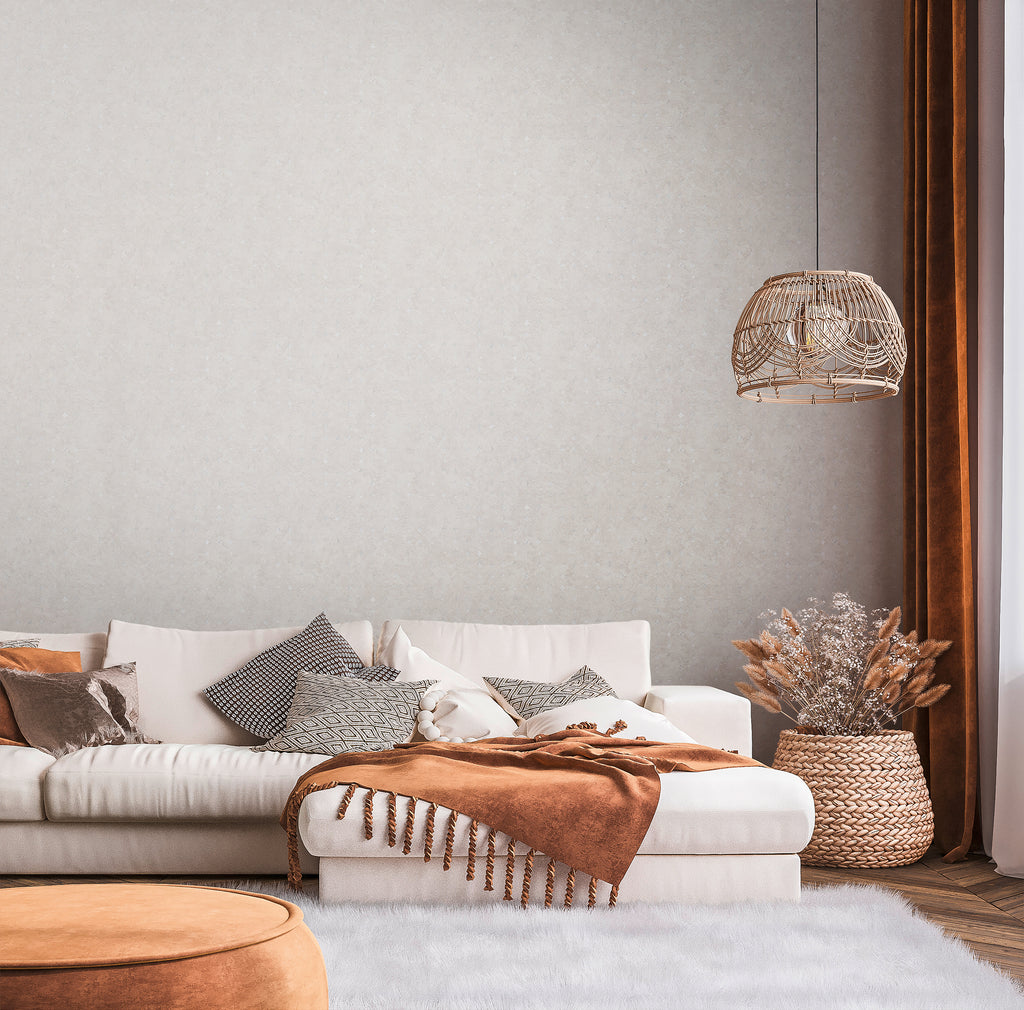 High-Quality Non-Woven Wallpaper Beige Geometric