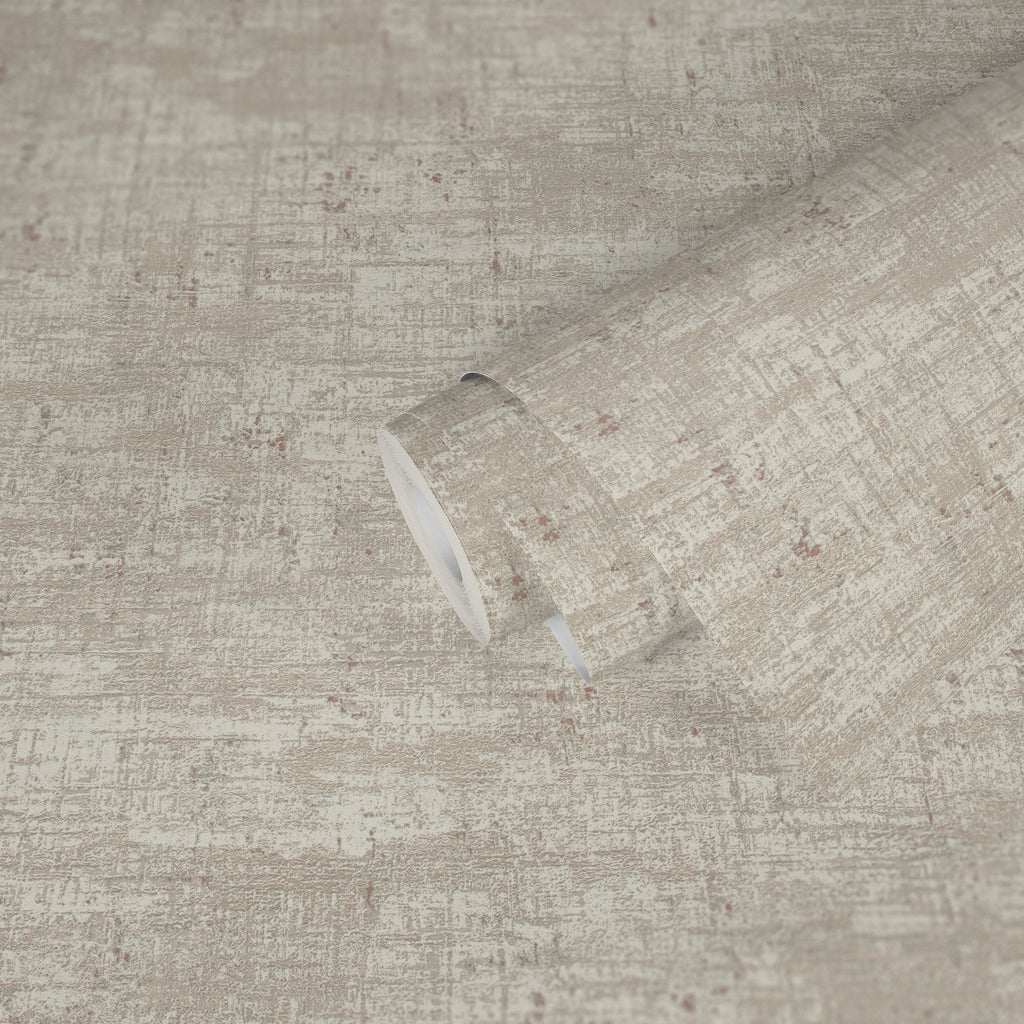 High-Quality Non-Woven Wallpaper Beige Structure