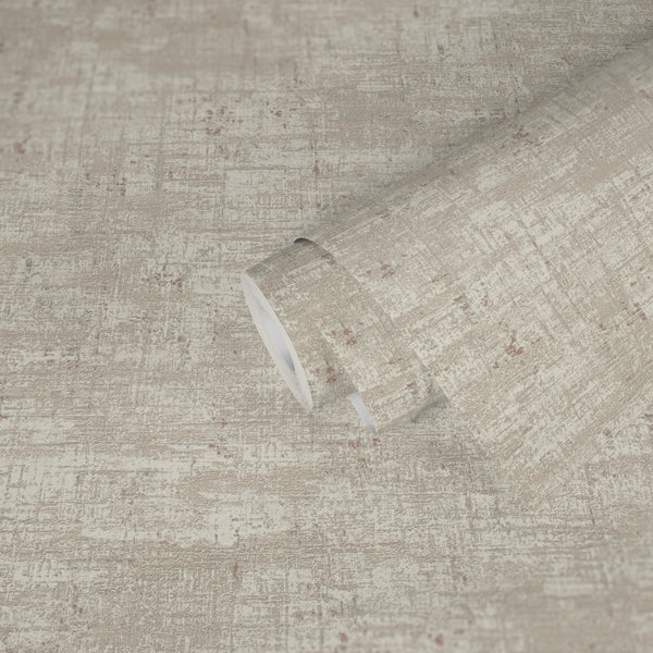 Hochwertige Vliestapete Beige Struktur
