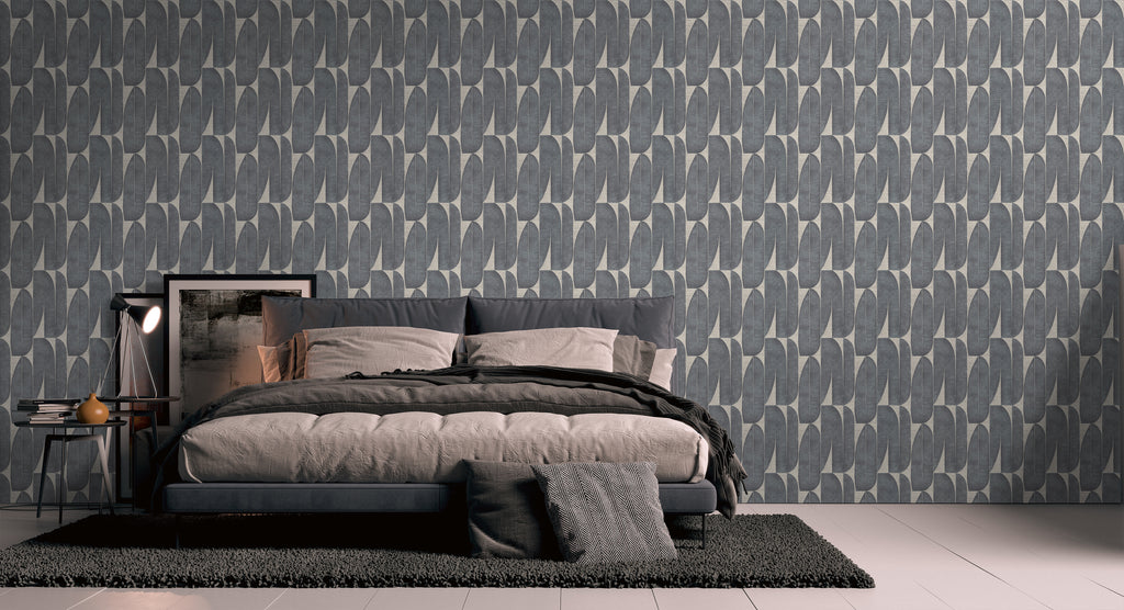 Hochwertige Vliestapete Beige Floral