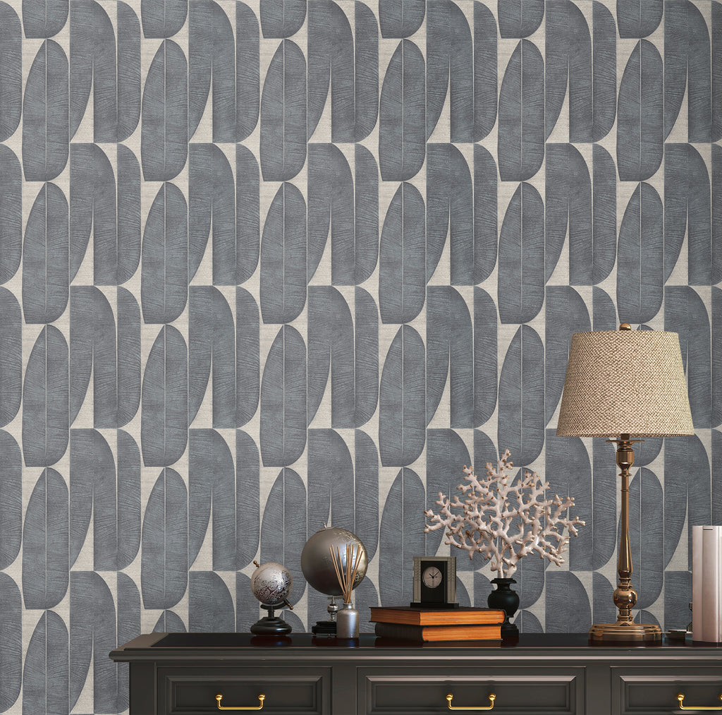 Hochwertige Vliestapete Beige Floral