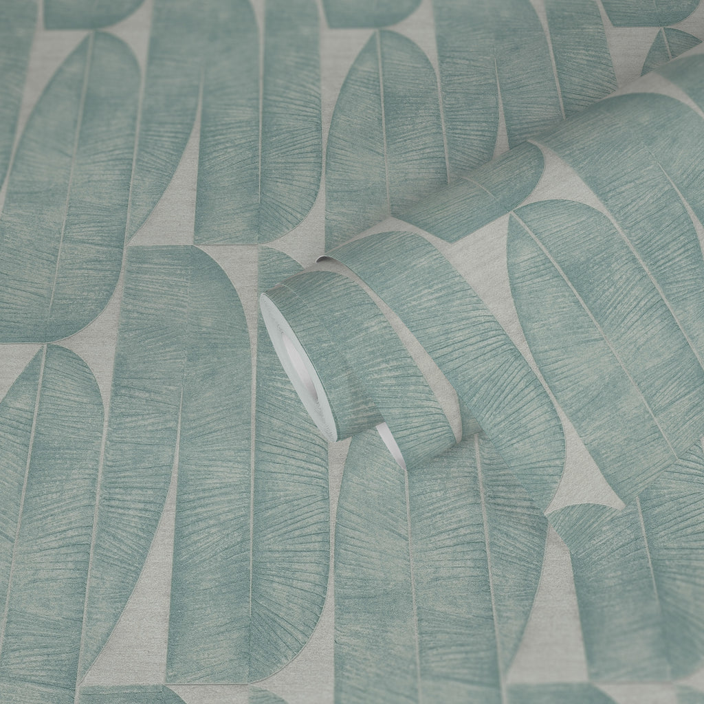 Premium Non-Woven Wallpaper Grey Floral