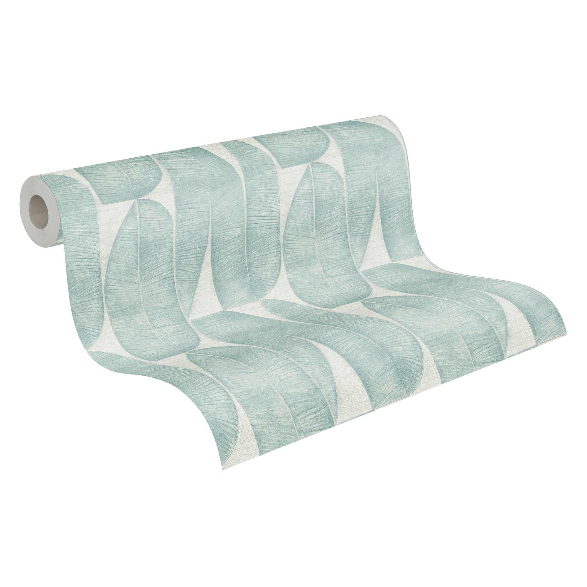 Premium Non-Woven Wallpaper Grey Floral